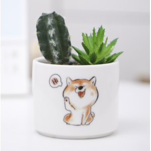 Mini Ceramic Planters 7*8.5 CM Kitten Says Hi
